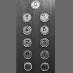 Responda botões, elevador