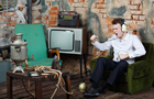 Answer HEADPHONES, ROPE, TELEVISION SET, BRICK, IRON, VINYL, SAMOVAR, FIRE HOSE