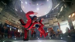 Answer fun, wind, tunnel, simulation, indoor, skydiving