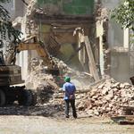 Answer demolition, excavator