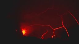 Responder volcán, lava, tierra, calor, erupción, corteza