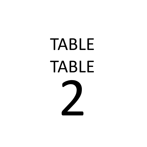 DESSOUS-DE- TABLE