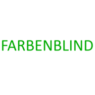 Dingbats FARBENBLIND