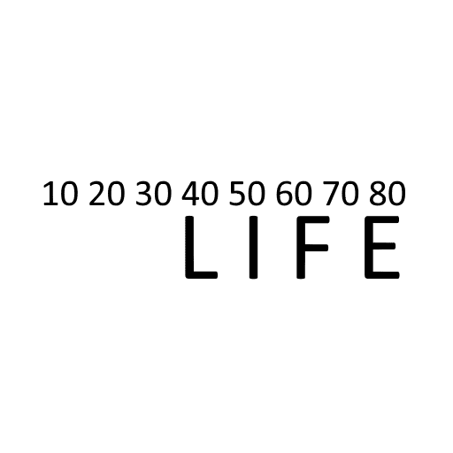 Dingbats 10 20 30 40 50 60 LIFE