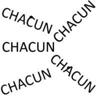 CHACUN EST BOSSU QUAND IL SE BAISSE