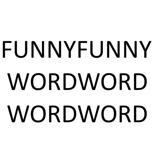 Dingbats FUNNYFUNNY WORDWORD WORDWORD