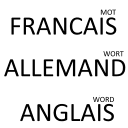 Entre les lignes FRANCAIS ALLEMAND ANGLAIS